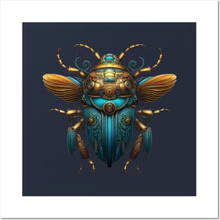 The Blue Scarab Posters and Art